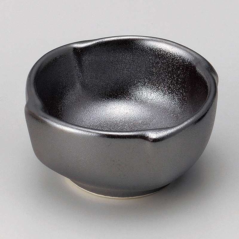 山万 13311-460 黒ラスター小付  1個（ご注文単位1個）【直送品】