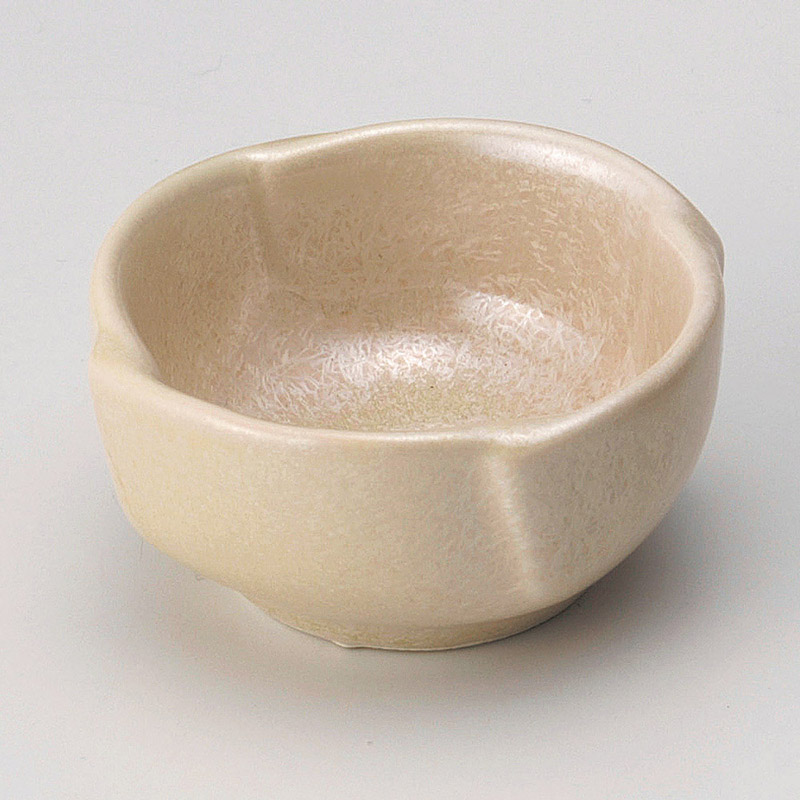 山万 13312-460 白ラスター小付  1個（ご注文単位1個）【直送品】