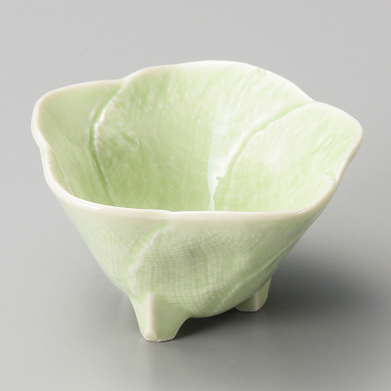 山万 13331-290 花型ヒワ三ツ足小付 1個(ご注文単位1個)【直送品】