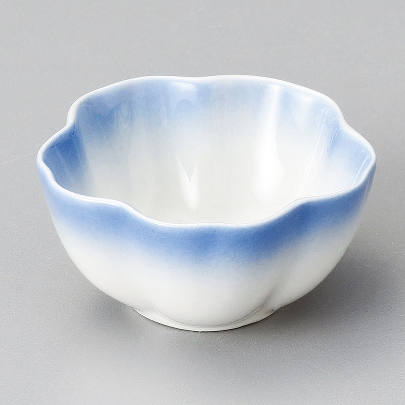 山万 13415-180 ブルー小桜豆小鉢  1個（ご注文単位1個）【直送品】