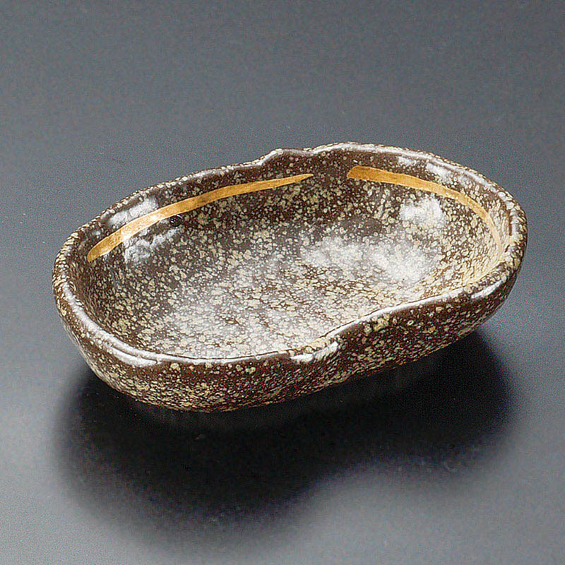 山万 13436-570 イラボ金筋雲型珍味  1個（ご注文単位1個）【直送品】