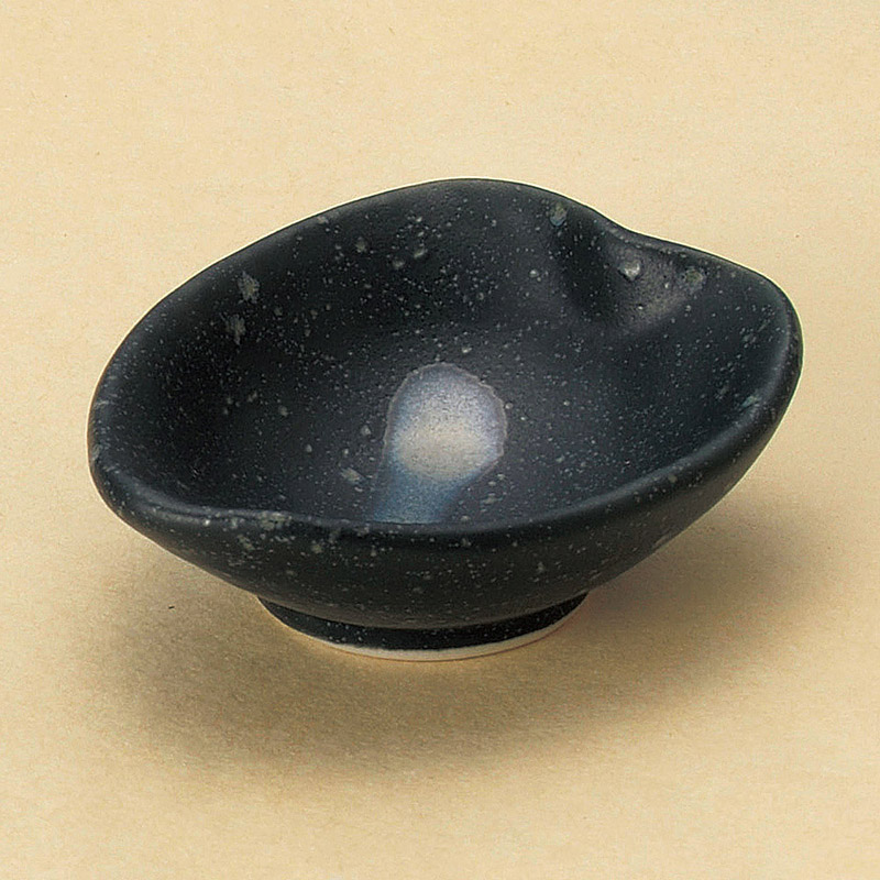 山万 13450-450 銀彩黒姫小付  1個（ご注文単位1個）【直送品】