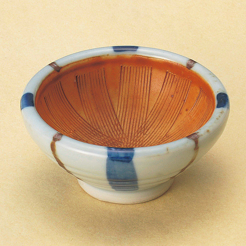 山万 13719-550 十草すり鉢小鉢(小)  1個（ご注文単位1個）【直送品】