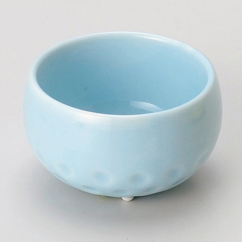 山万 14030-430 ブルー3つ足(小)  1個（ご注文単位1個）【直送品】