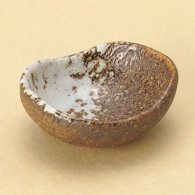 山万 13936-470 白吹伊賀楕円珍味  1個（ご注文単位1個）【直送品】