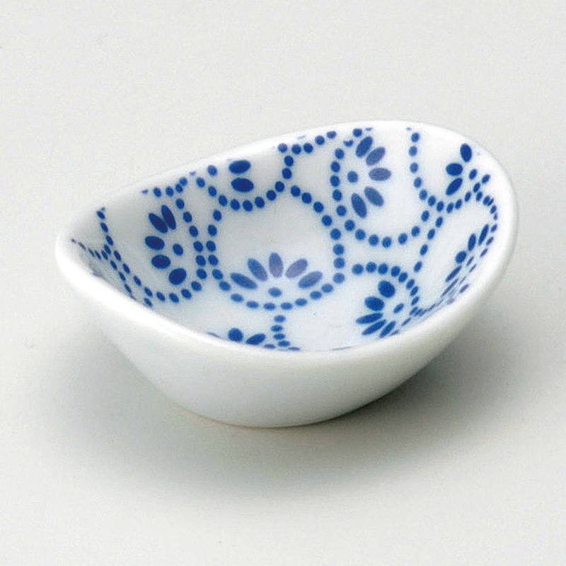 山万 13942-410 藍豆丸鉢  1個（ご注文単位1個）【直送品】