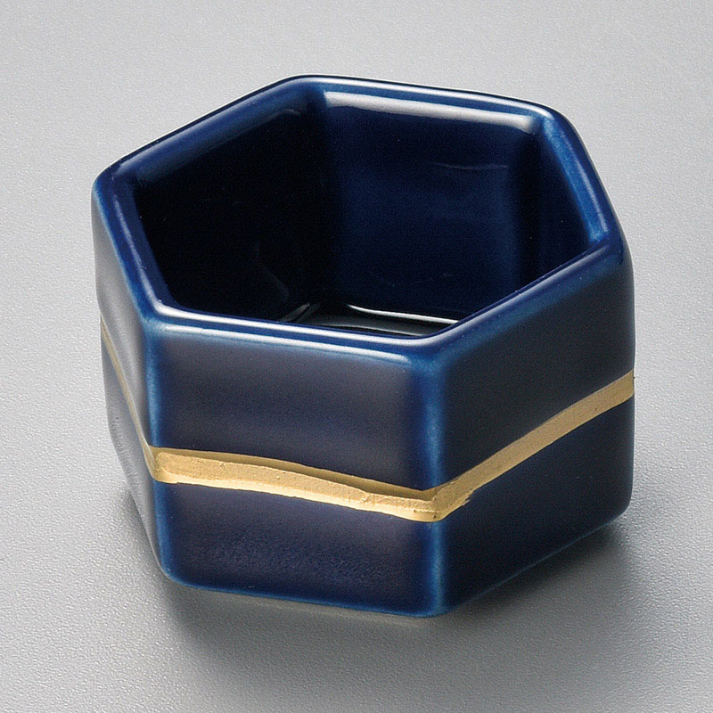 山万 13808-550 ルリ六角珍味  1個（ご注文単位1個）【直送品】