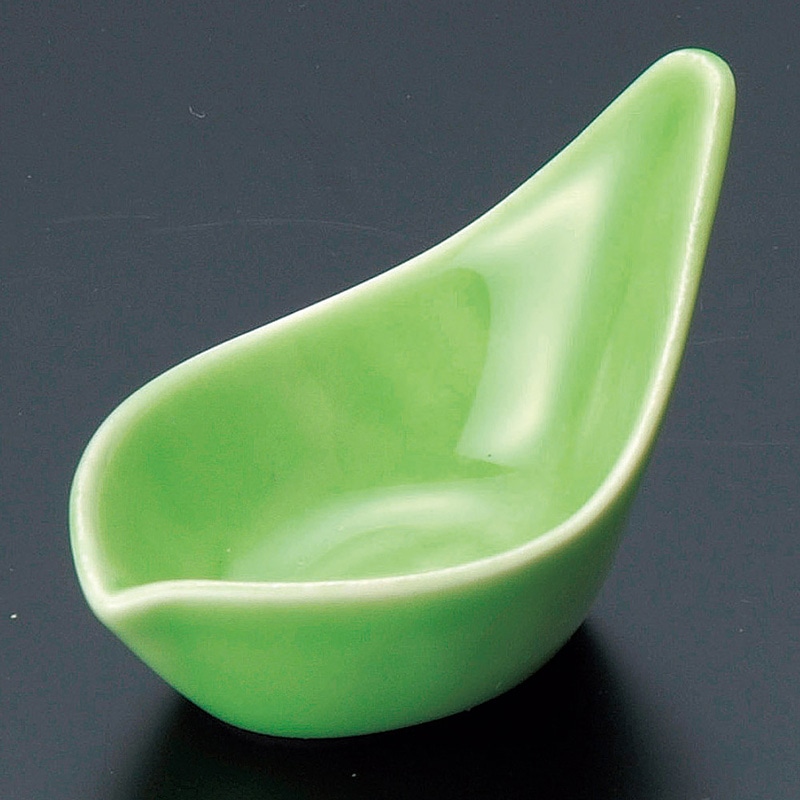 山万 13825-580 花びら型緑珍味  1個（ご注文単位1個）【直送品】