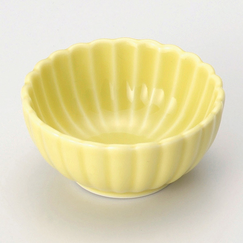 山万 14106-570 丸菊小鉢(黄)  1個（ご注文単位1個）【直送品】