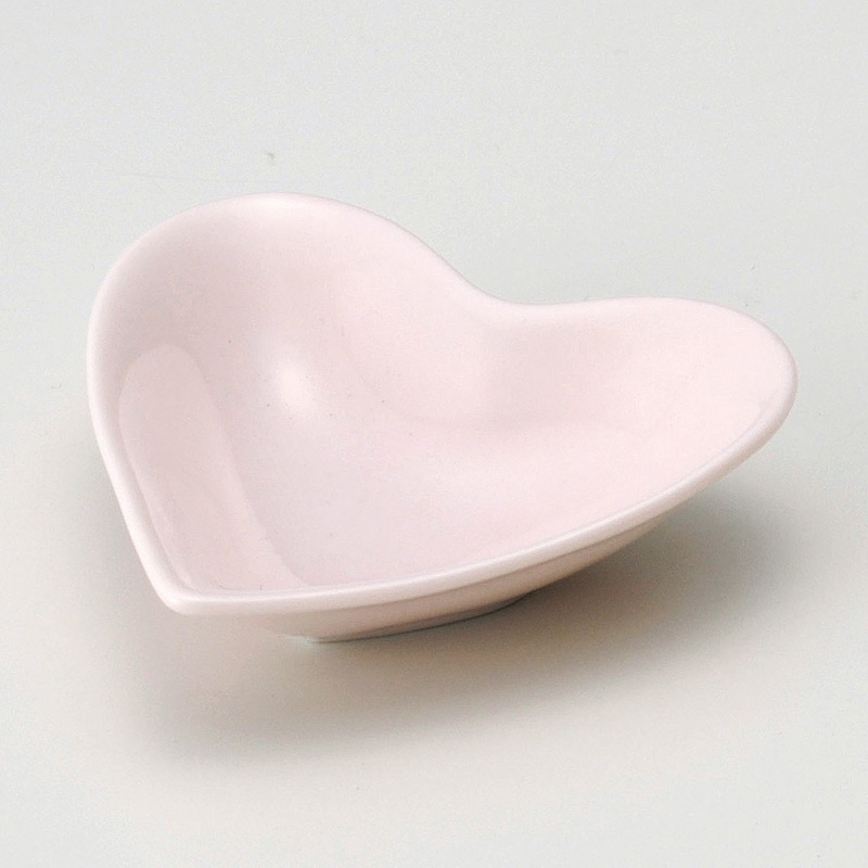 山万 14112-570 ハート小皿 P 1個（ご注文単位1個）【直送品】