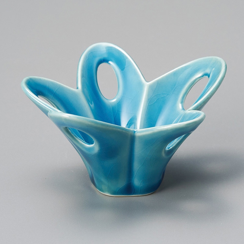 山万 14004-170 透かし花型(トルコ)珍味  1個（ご注文単位1個）【直送品】