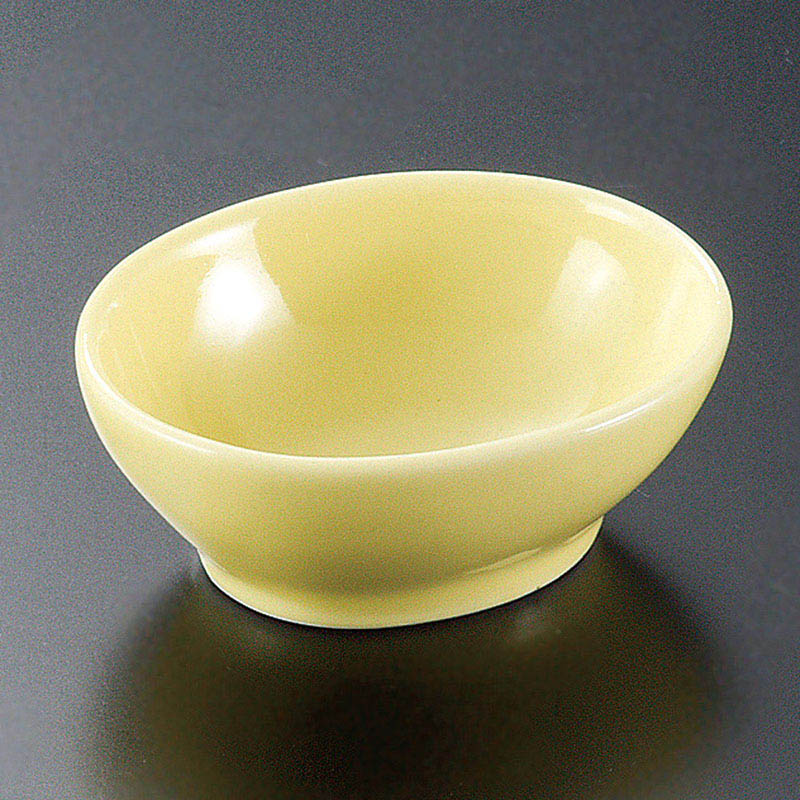 山万 14116-550 黄楕円珍味  1個（ご注文単位1個）【直送品】