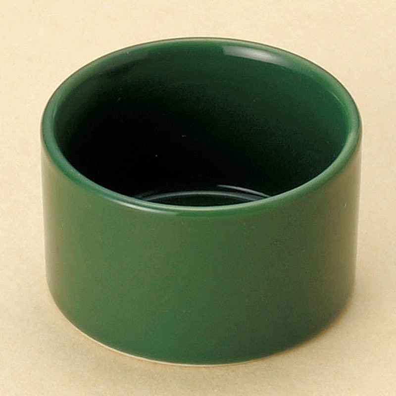 山万 14129-410 緑釉切立ミニ珍味入  1個（ご注文単位1個）【直送品】