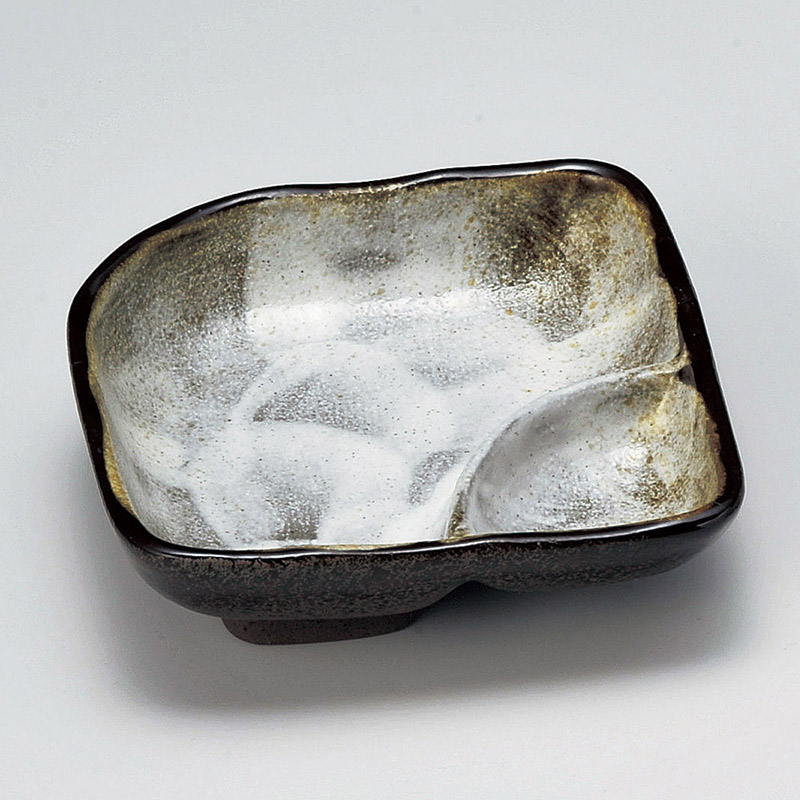 山万 14513-570 備前志野仕切鉢  1個（ご注文単位1個）【直送品】