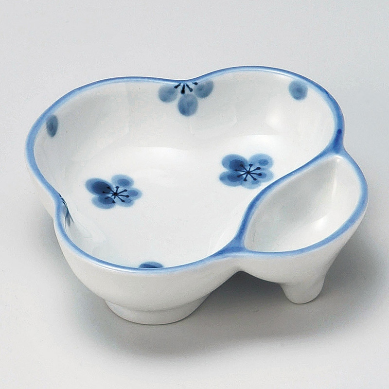 山万 14529-180 梅型梅仕切鉢  1個（ご注文単位1個）【直送品】