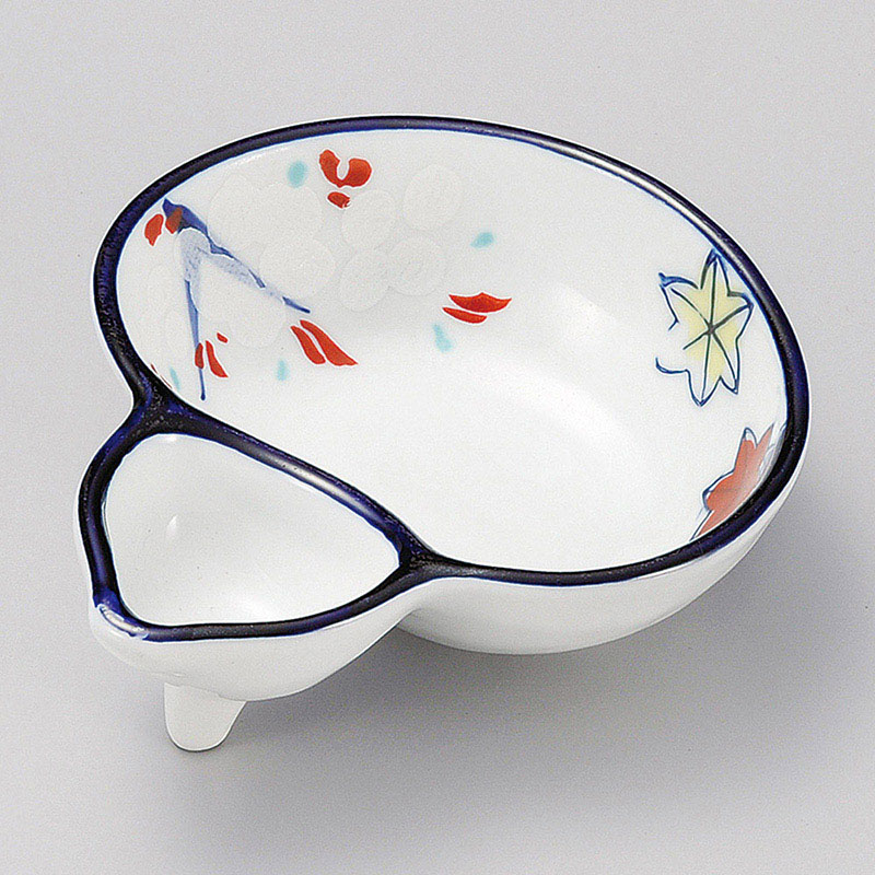 山万 14510-180 春秋ひさご千代久付鉢  1個（ご注文単位1個）【直送品】