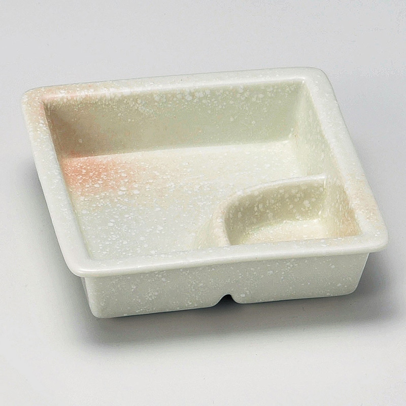 山万 14516-230 ピンク吹仕切松花堂  1個（ご注文単位1個）【直送品】