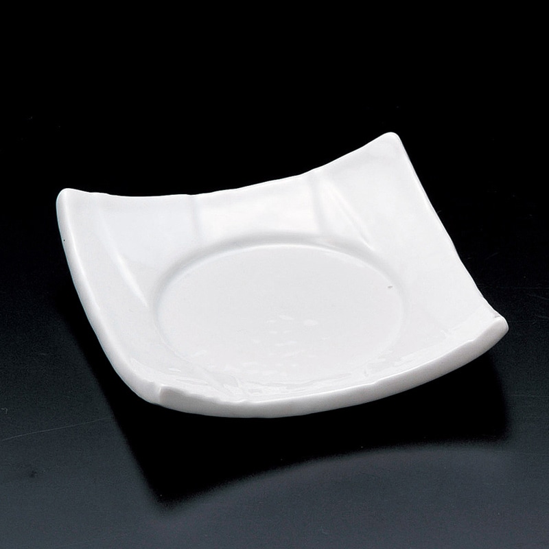 山万 14923-240 白強化松花堂四方皿  1個（ご注文単位1個）【直送品】