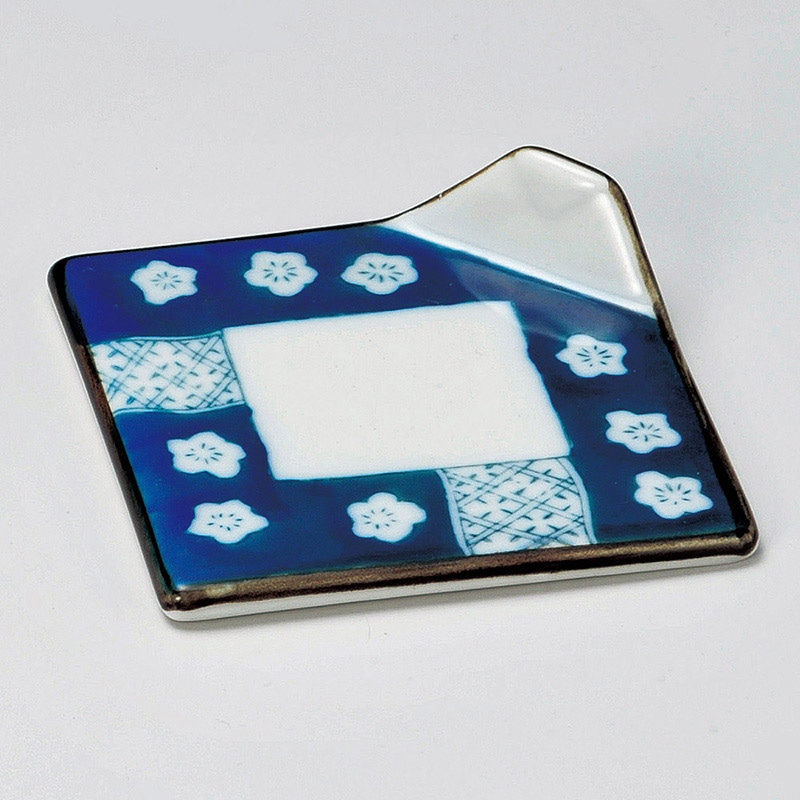 山万 14829-180 梅花角折皿  1個（ご注文単位1個）【直送品】