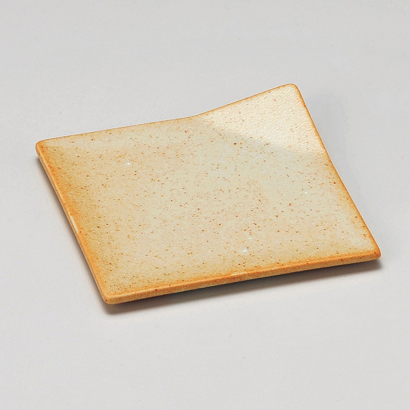 山万 14828-450 志野角皿  1個（ご注文単位1個）【直送品】