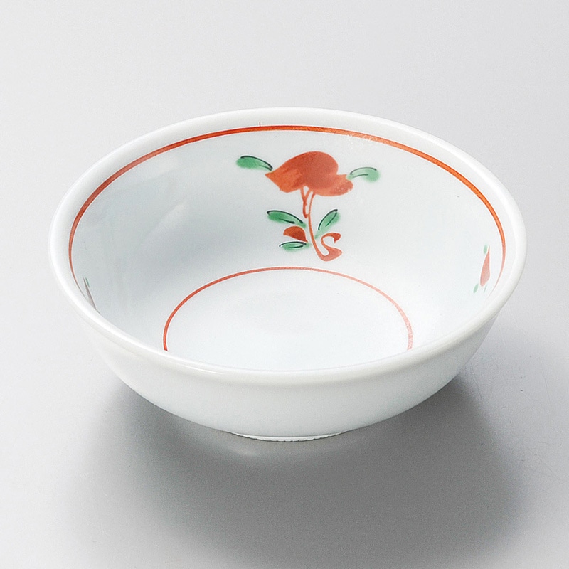 山万 15116-200 青磁赤小花松華堂鉢  1個（ご注文単位1個）【直送品】