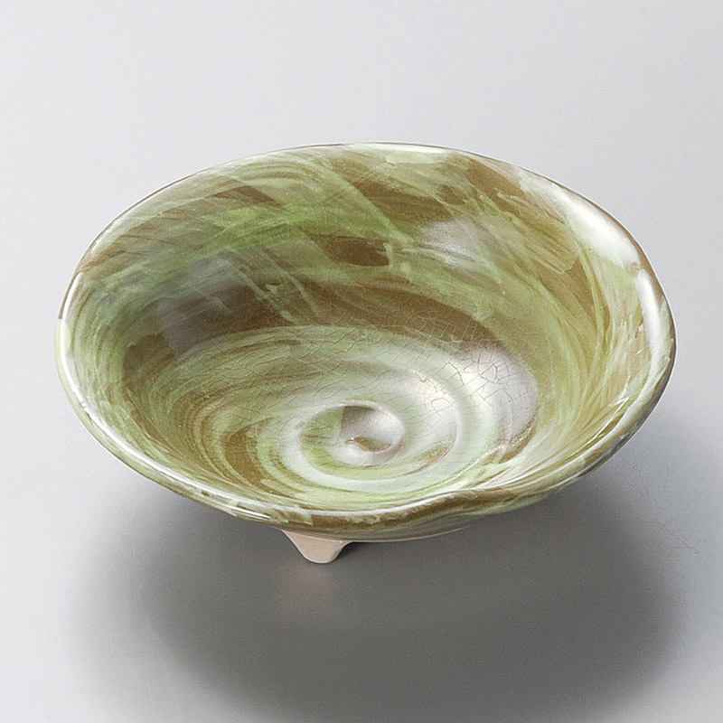 山万 14925-550 しみず輪花浅鉢  1個（ご注文単位1個）【直送品】