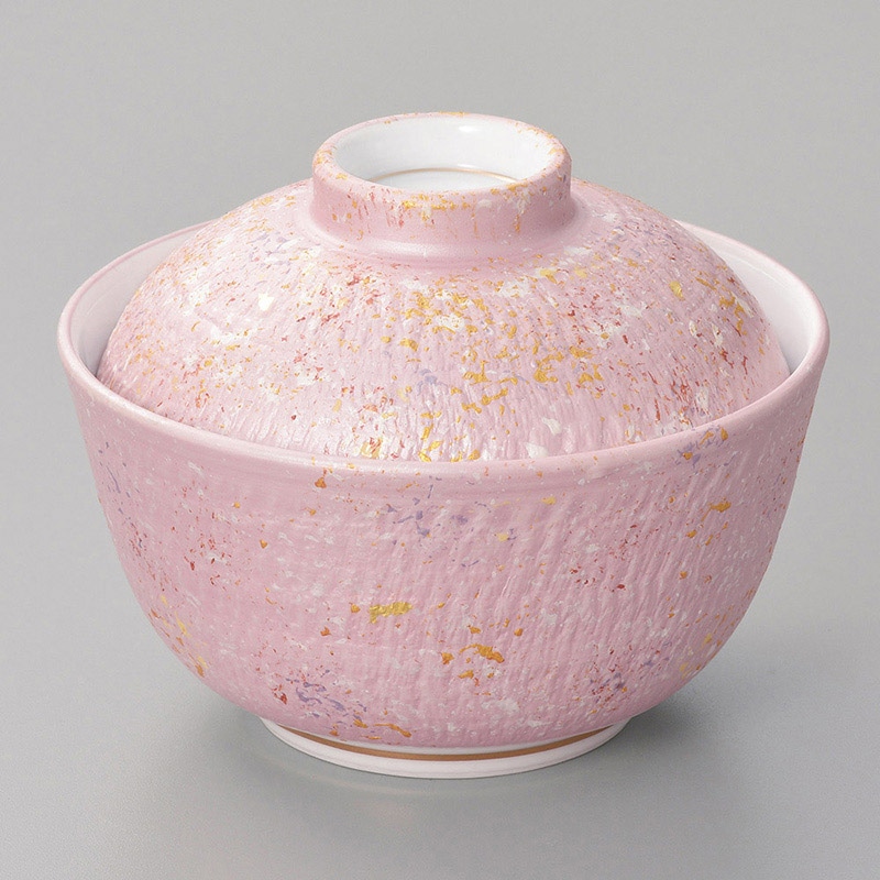 山万 15605-130 紫とちり煮物碗  1個（ご注文単位1個）【直送品】