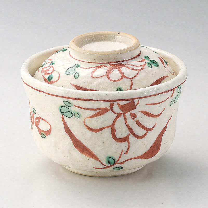 山万 15626-330 半菊志野円菓子碗  1個（ご注文単位1個）【直送品】