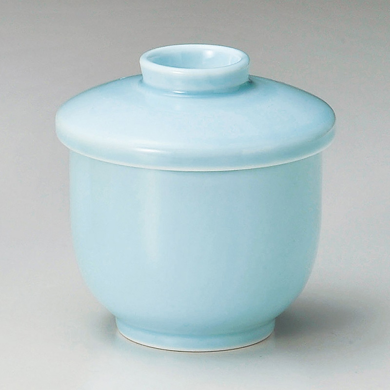 山万 16037-020 深山青磁むし碗  1個（ご注文単位1個）【直送品】