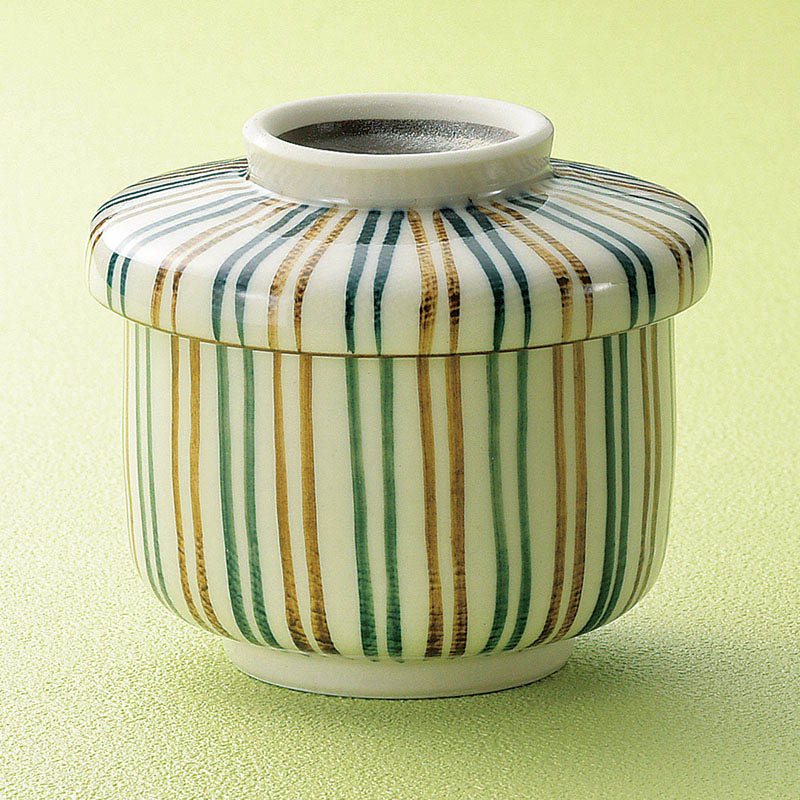 山万 16306-570 二色十草蒸し碗  1個（ご注文単位1個）【直送品】