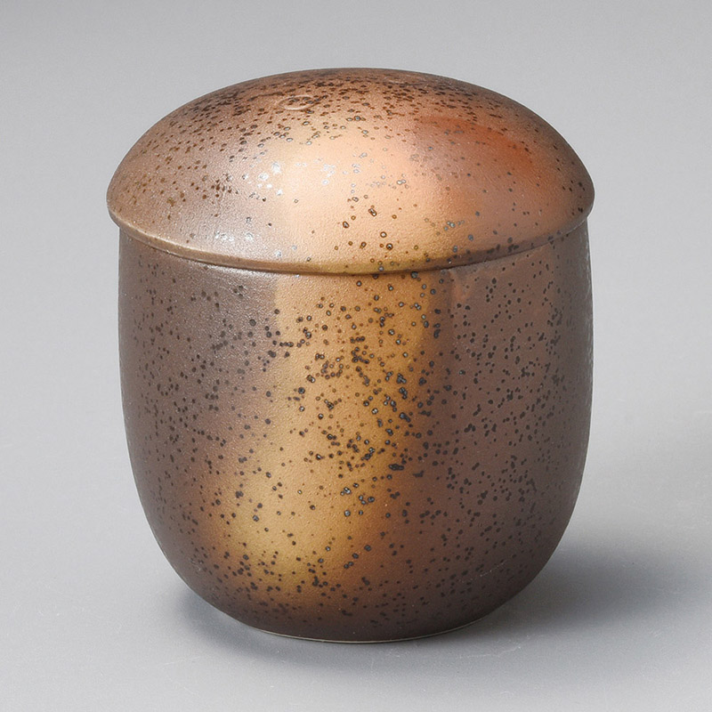 山万 16229-230 備前風ミニ蒸碗  1個（ご注文単位1個）【直送品】