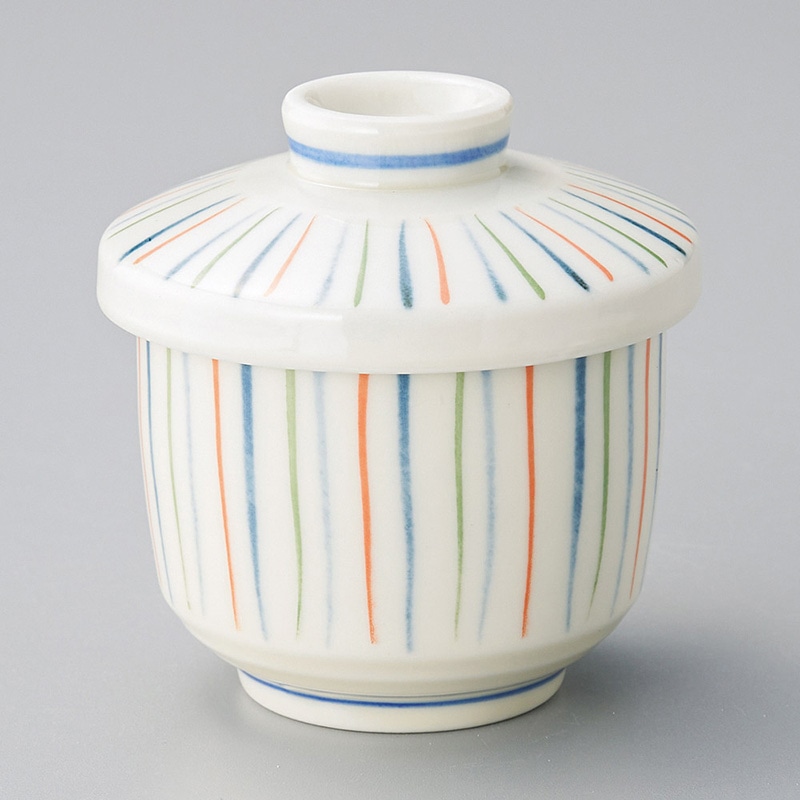 山万 16225-310 黄地十草むし碗  1個（ご注文単位1個）【直送品】