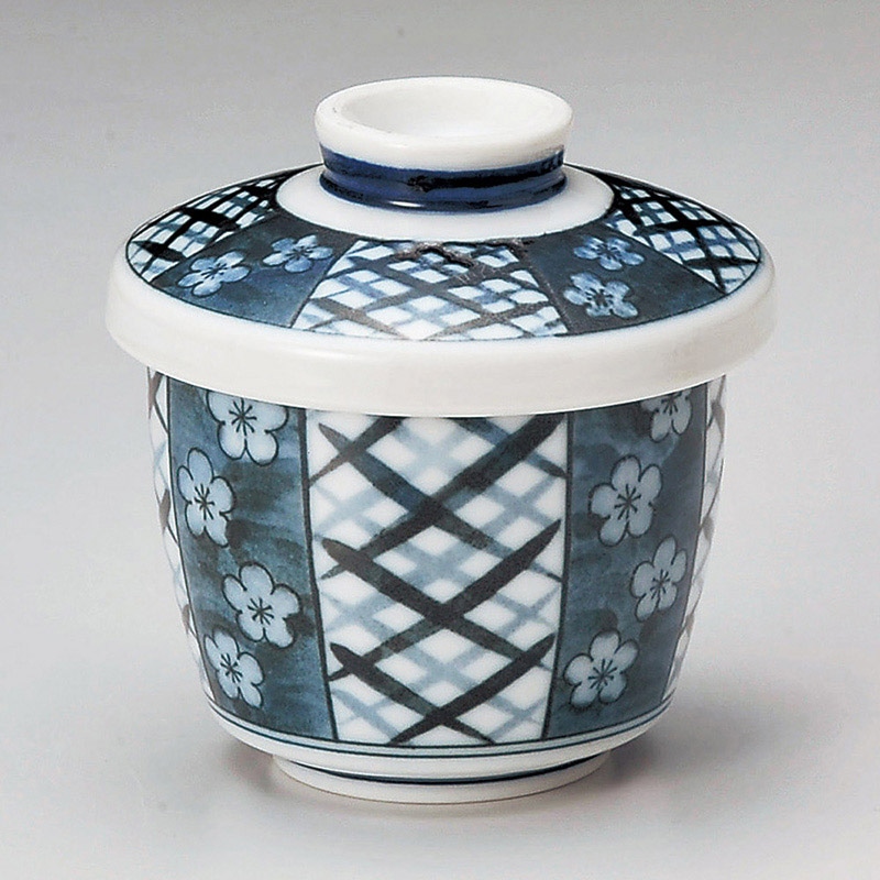 山万 16322-020 梅祥瑞むし碗  1個（ご注文単位1個）【直送品】