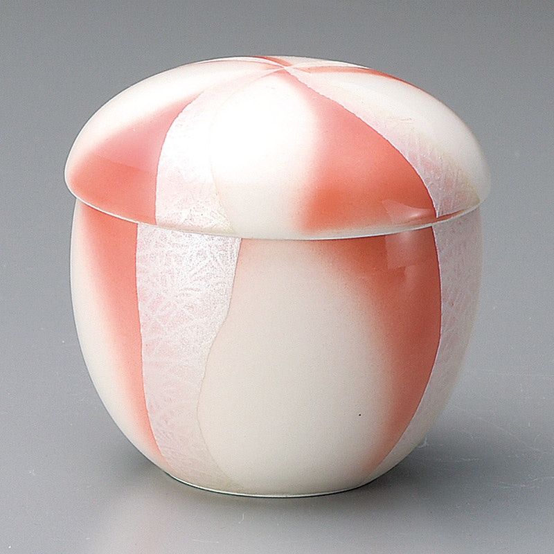 山万 16505-240 強化オレンジむし碗(小)  1個（ご注文単位1個）【直送品】