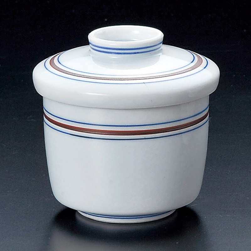 山万 16523-450 錆ラインミニ蒸碗  1個（ご注文単位1個）【直送品】