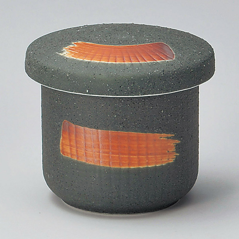 山万 16635-230 伊賀ハケメミニむし碗  1個（ご注文単位1個）【直送品】