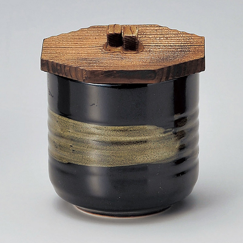 山万 16721-020 刷毛目ミニむし(蓋付)  1個（ご注文単位1個）【直送品】