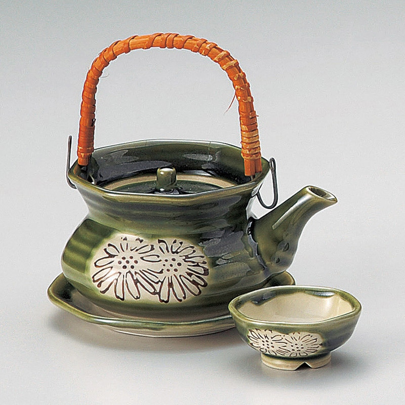 山万 16812-570 織部土瓶むし  1個（ご注文単位1個）【直送品】