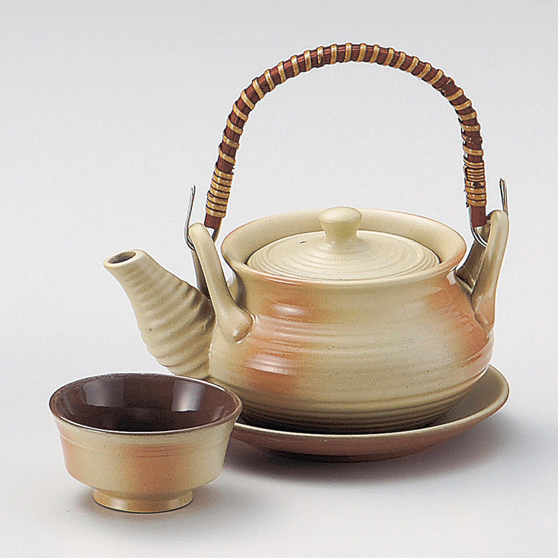 山万 16909-Y0 白吹き巾着土瓶むし  1個（ご注文単位1個）【直送品】