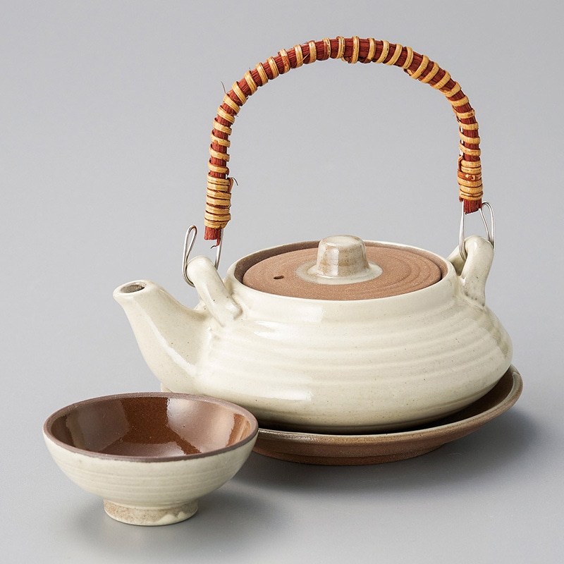 山万 16912-640 うのふ平形土瓶むし  1個（ご注文単位1個）【直送品】