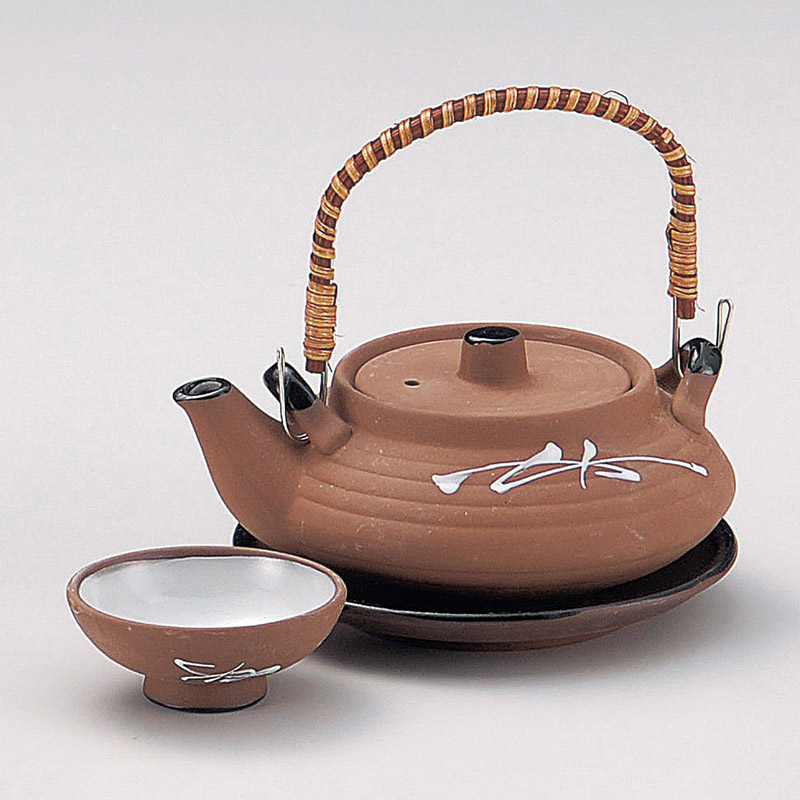 山万 16917-Y0 松葉平形土瓶むし  1個（ご注文単位1個）【直送品】