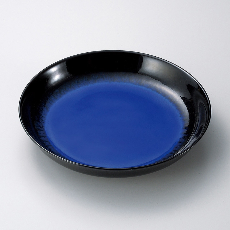 山万 17123-730 ルリ天目9号鉦鉢(有田焼)  1個（ご注文単位1個）【直送品】