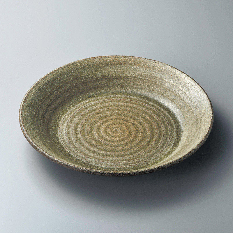 山万 17509-660 古窯9.0皿鉢(信楽焼)  1個（ご注文単位1個）【直送品】