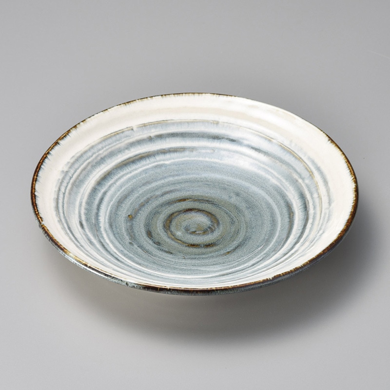 山万 17917-310 さばトラ荒引大皿  1個（ご注文単位1個）【直送品】