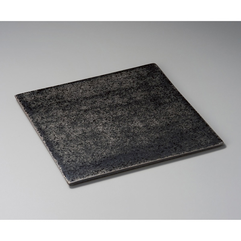 山万 18604-660 ラスター釉6スクエアープレート 1個（ご注文単位1個）【直送品】