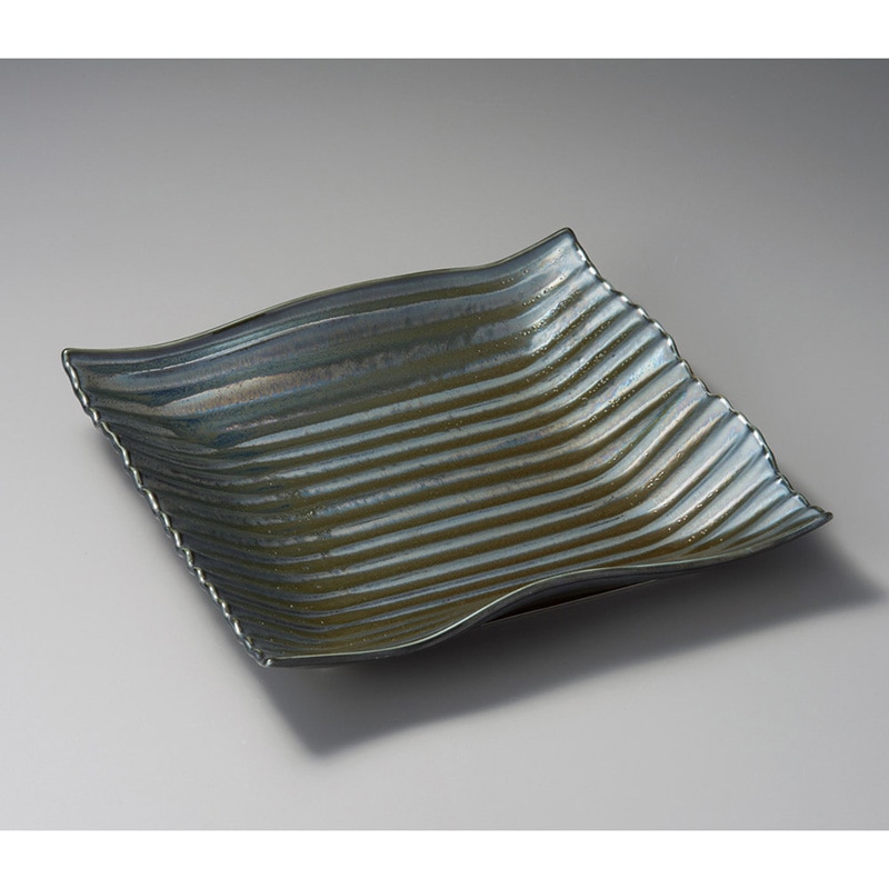 山万 18607-450 大黒折衷30cm四方大皿  1個（ご注文単位1個）【直送品】