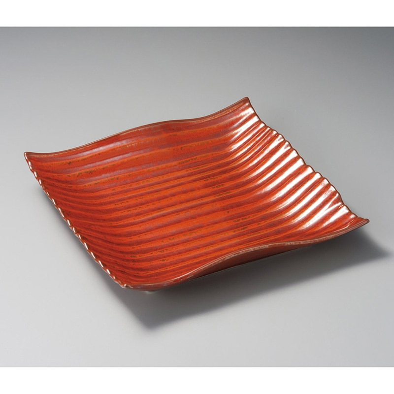 山万 18608-450 優艶折衷30cm四方大皿  1個（ご注文単位1個）【直送品】