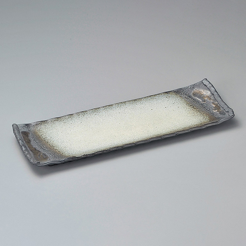 山万 19105-650 風雅 手造り14号細前菜皿 1個（ご注文単位1個）【直送品】