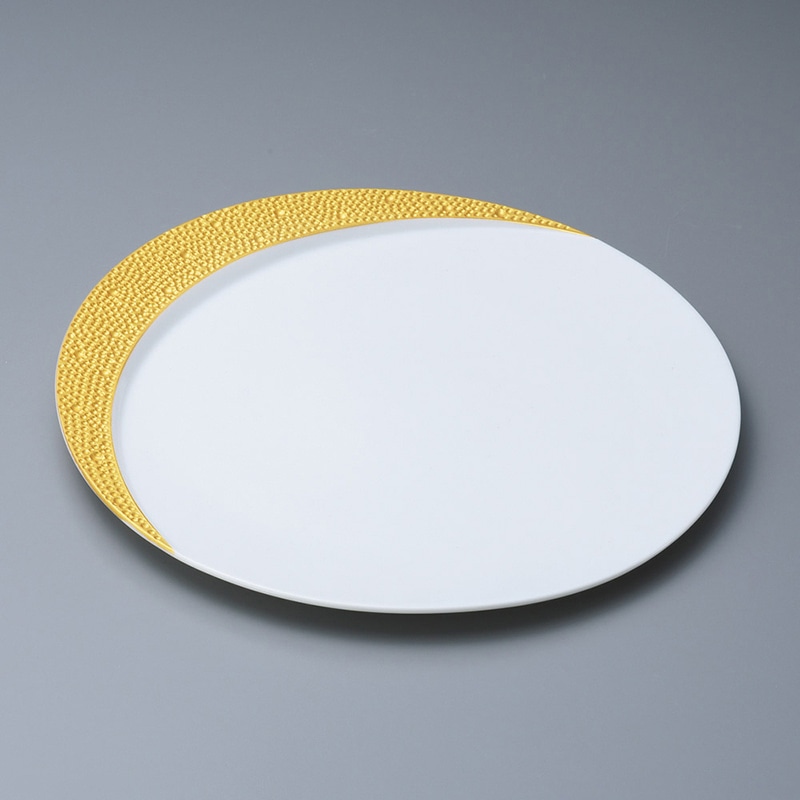 山万 19405-190 ゴールドムーン27cm皿  1個（ご注文単位1個）【直送品】