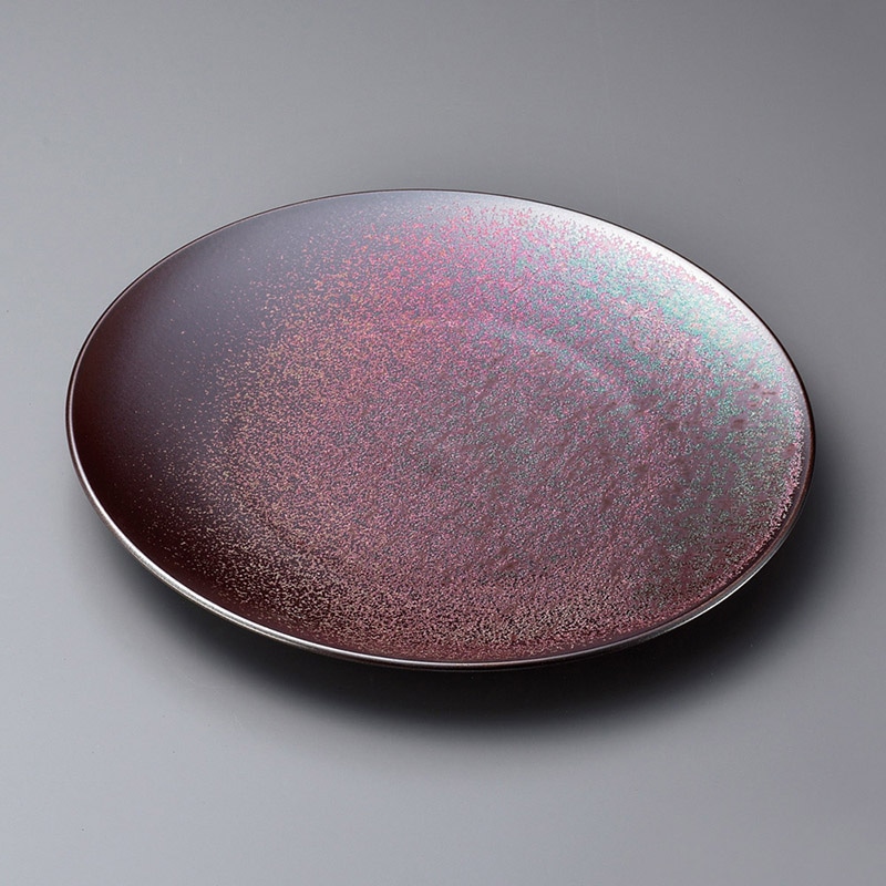 山万 19516-460 鉄結晶28cmディナー  1個（ご注文単位1個）【直送品】